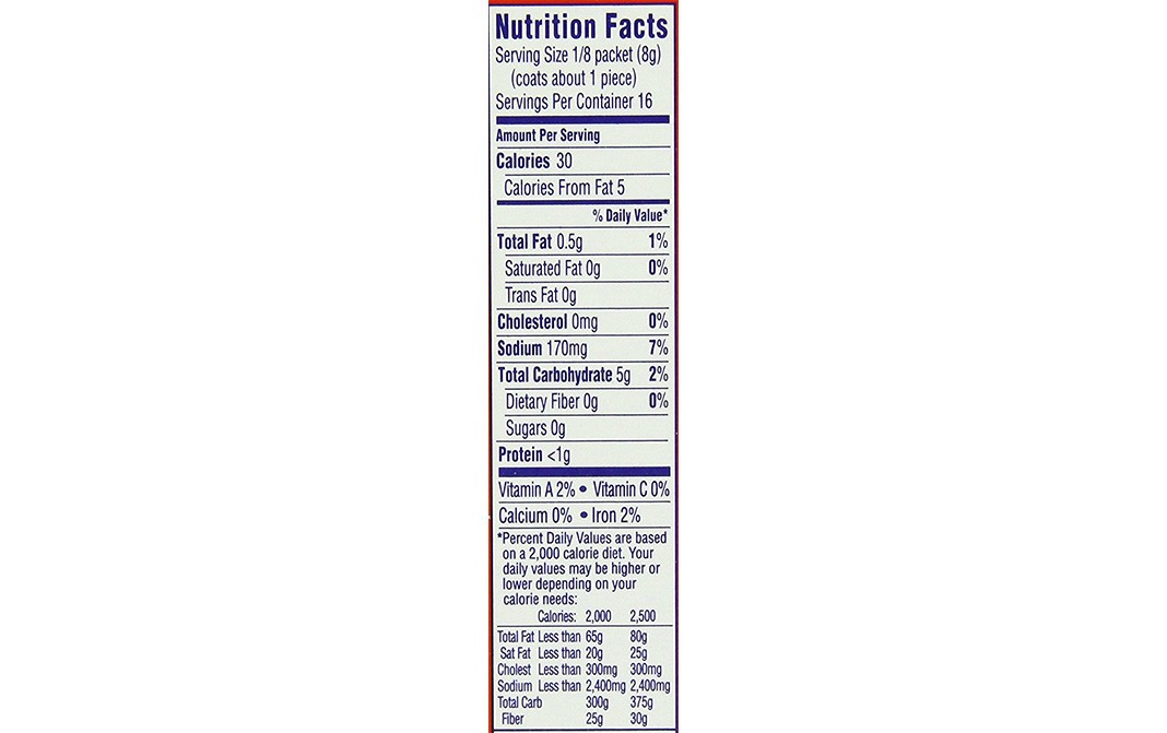 Kraft Shake 'N Bake Original Chicken Seasoned Coating Mix   Box  128 grams